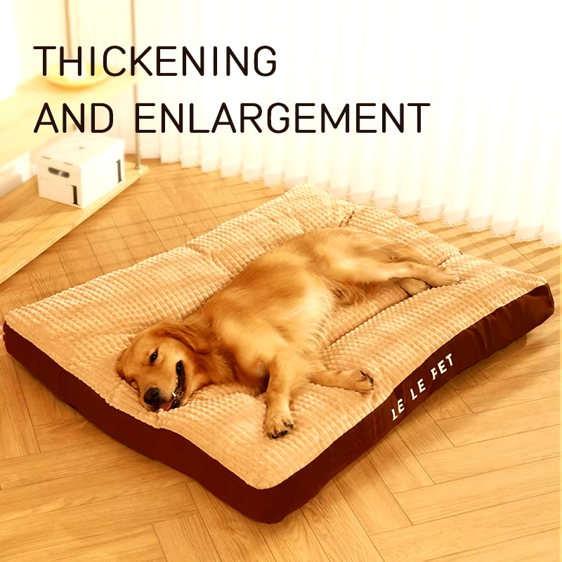 Winter Warm Dogs Sleeping Bed Soft Fleece Pet Blanket Detachable Cat Puppy Mat Cushion for Small Medium Large Dogs